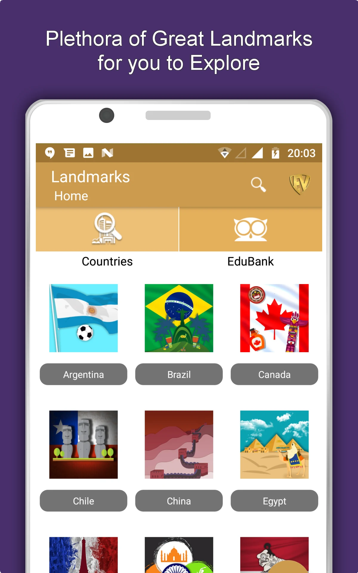 World Famous Landmarks Travel screenshot