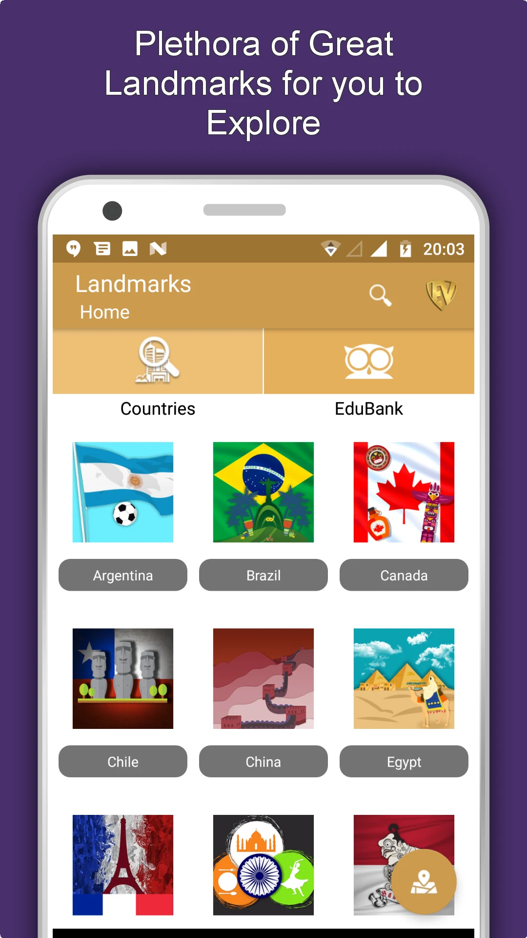 World Famous Landmarks Travel screenshot
